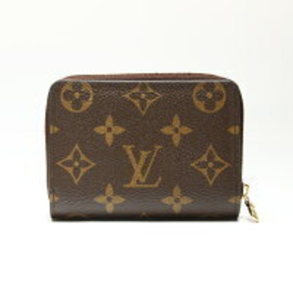 Louis Vuitton Monogram Reverse Portefeuille Wallet Loup Bi fold Wallet Brown